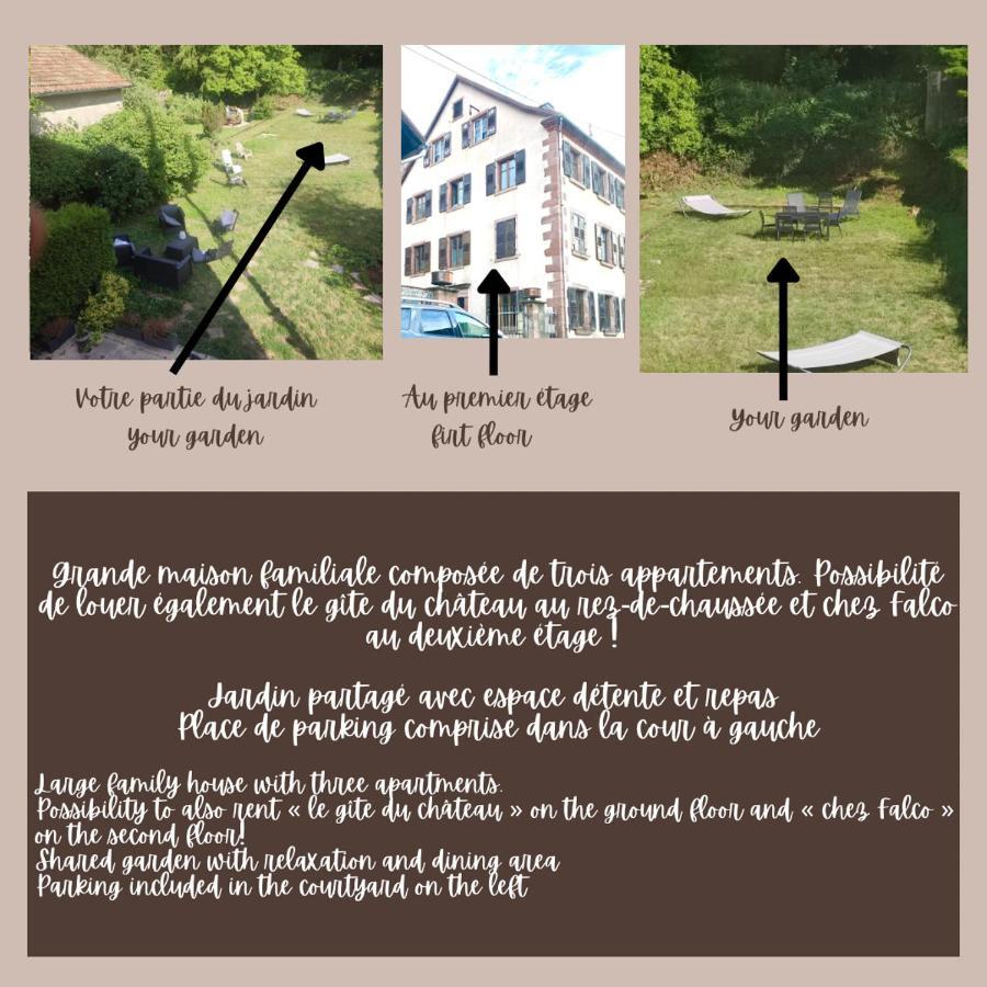 Gite Chez Lulu Proche Du Chateau De Schirmeck Leilighet Eksteriør bilde